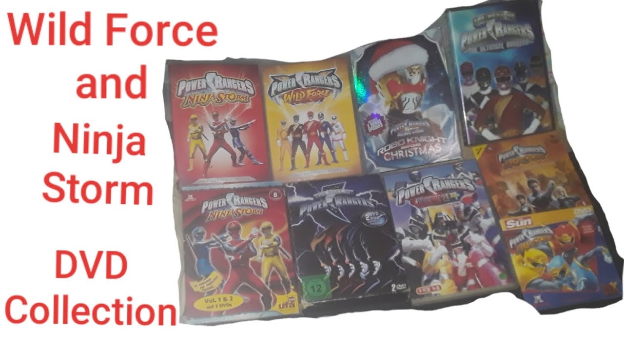 Power Rangers Wild Force and Ninja Storm DVD Collection 