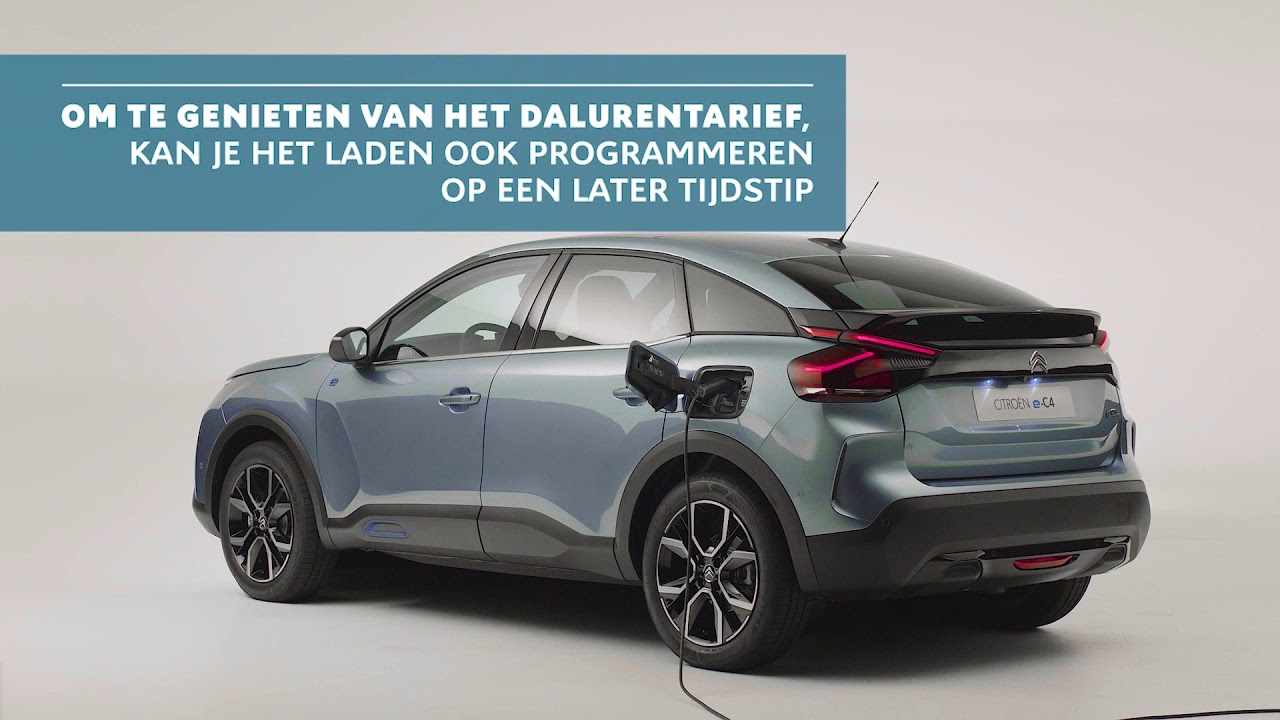 New Citro&euml;n &euml;-C4 : &Euml;-Remote Control - Programmeren van het laden