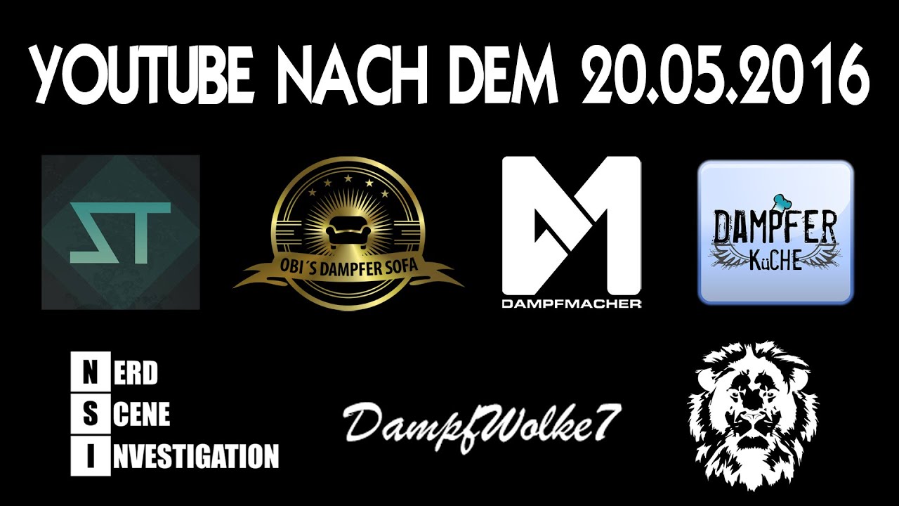Youtube nach dem 20.05.2016