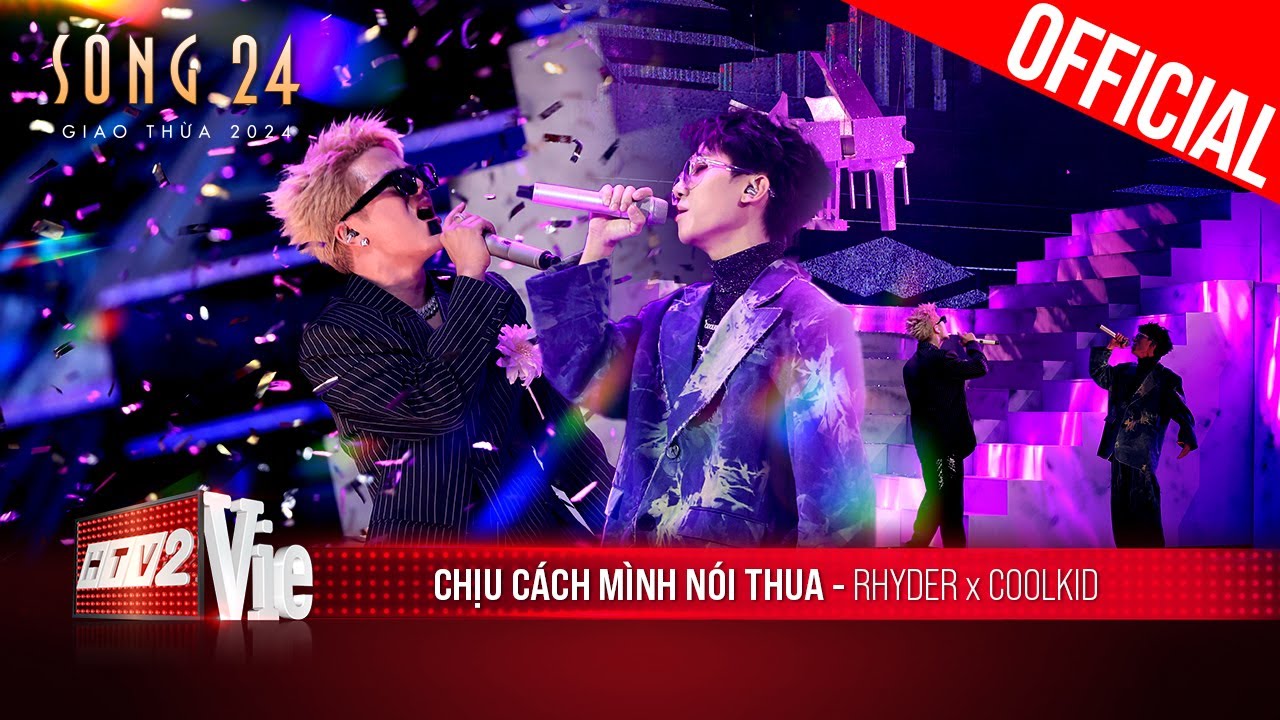 Rhyder x COOLKID khuấy đảo c&ugrave;ng hit triệu view Chịu C&aacute;ch M&igrave;nh N&oacute;i Thua | S&oacute;ng 24