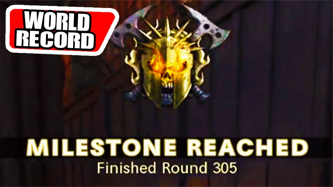 WORLD RECORD Firebase Z Round 305 Highest Round ~ Black Ops Cold War Zombies