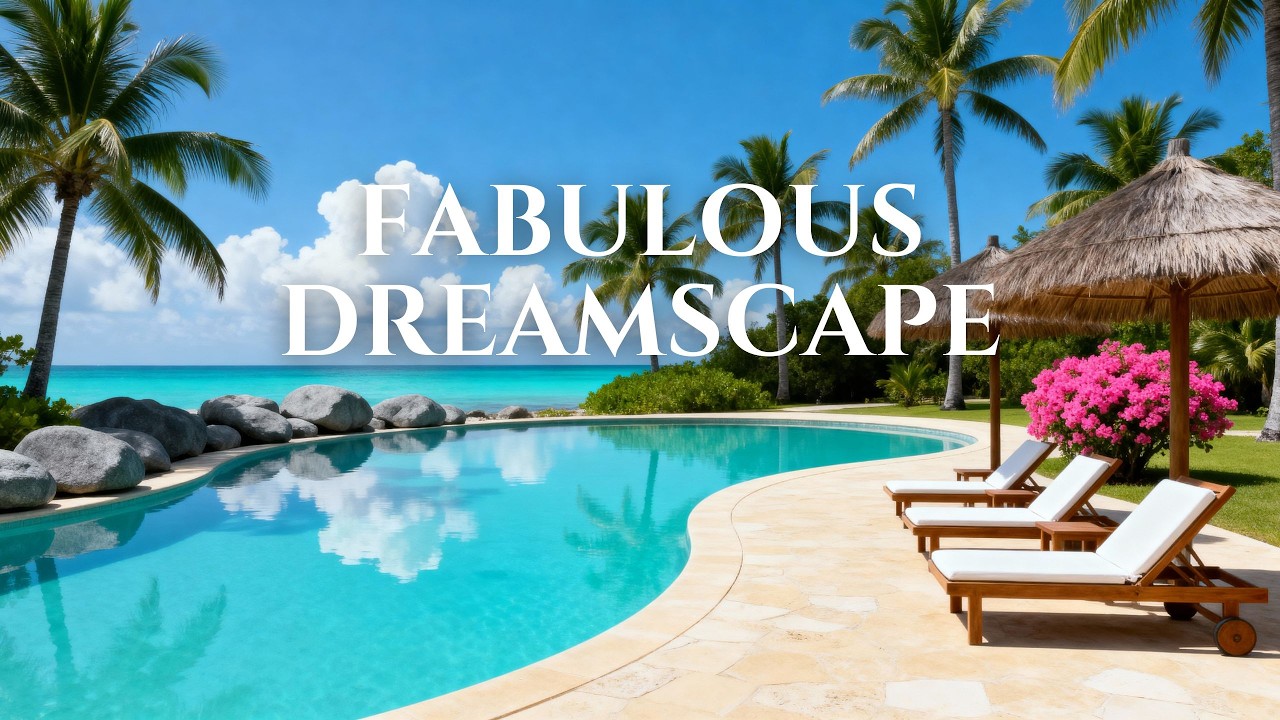 Fabulous Dreamscape • Seaside Cafe • Lofi Ambient Music • Chillout Relaxation • Calm Serenity