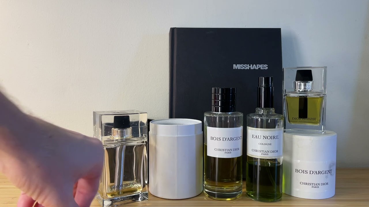 Dior Fragrance Reminiscence and Review ft: Dior Homme, Bois d'Argent, and Eau Noire
