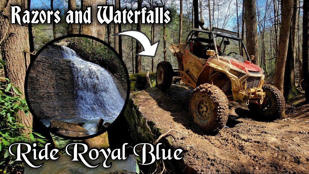 Ride Royal Blue Waterfall от Noon Polaris Razor Turbo