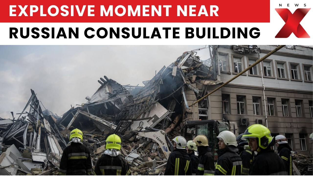 Shock Explosion Near Government Building Leaves Russian Consulate Damaged | NewsX