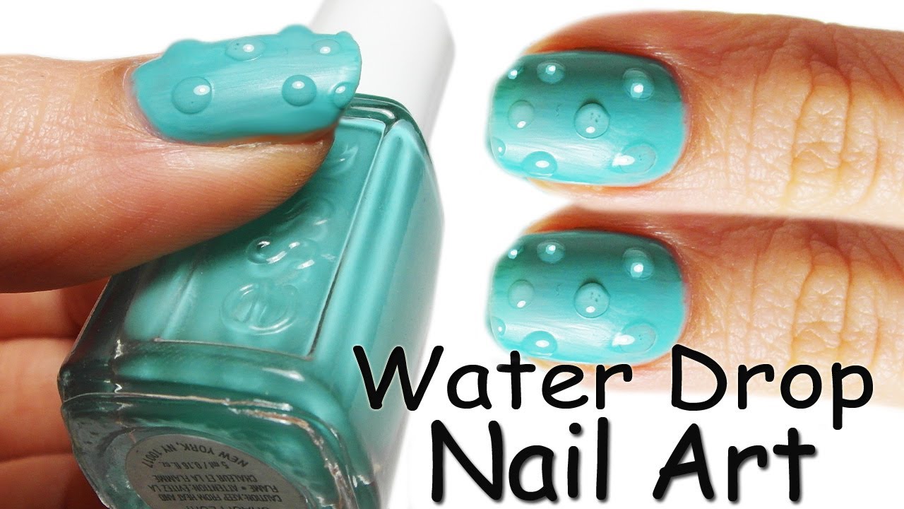 Nail Art Tutorial Gocce di Acqua - Water Drop
