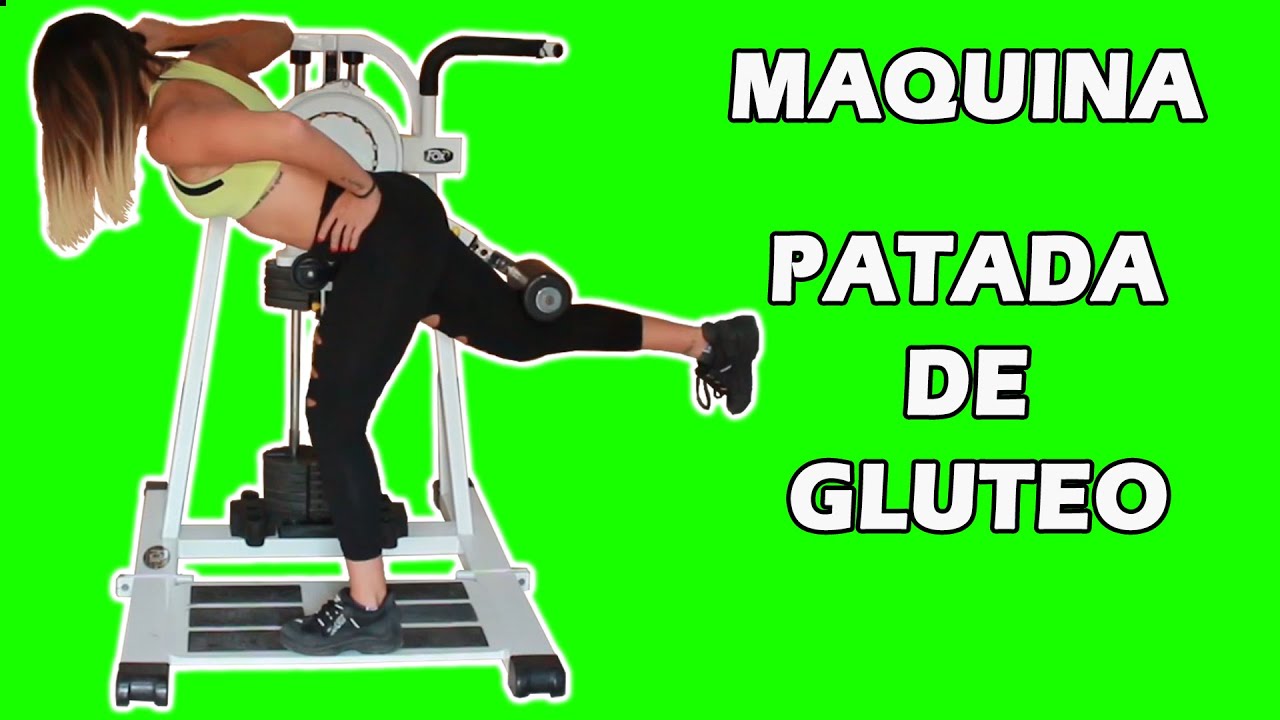 Maquina Patada de Gluteo DOBLE GYM
