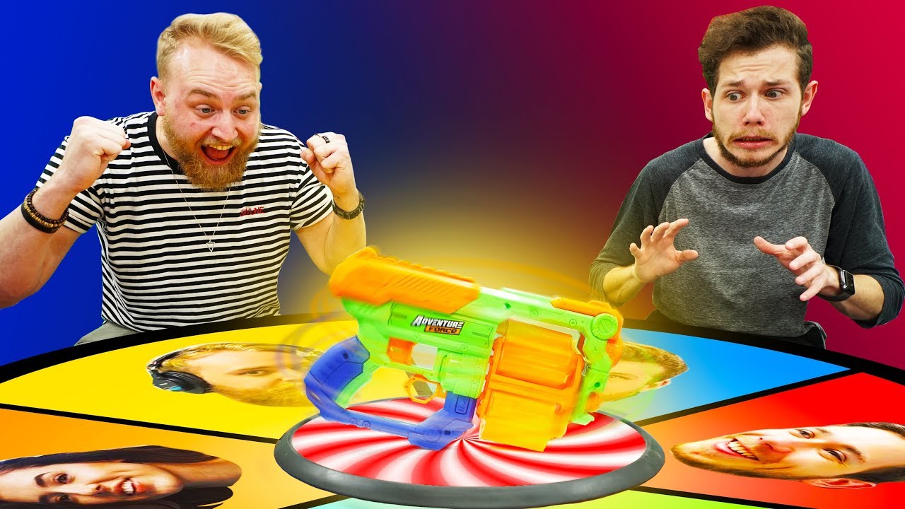 NERF Spin the Blaster Challenge