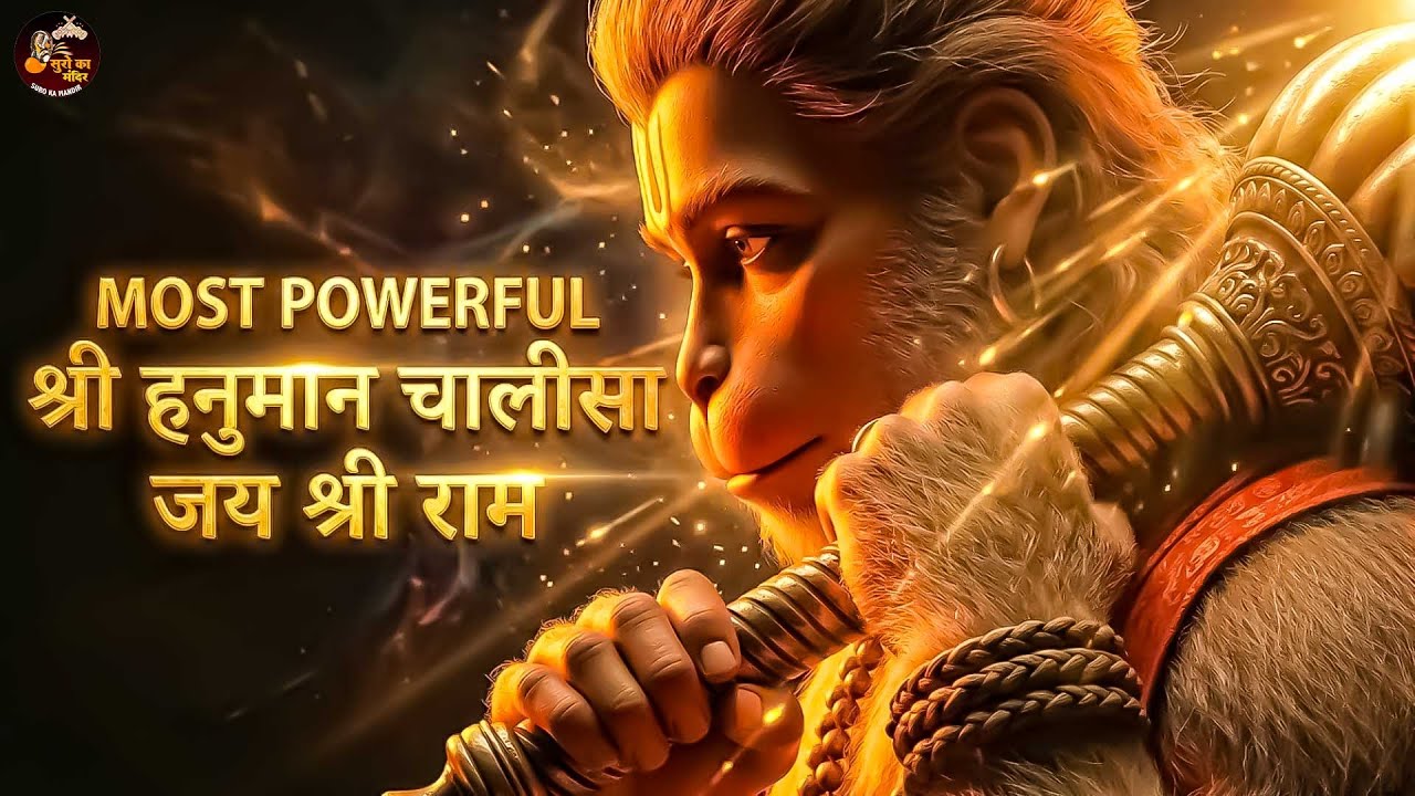 HANUMAN CHALISA - Healing Version 🕉️ | हनुमान चालीसा | Calming Devotional Prayer | Suro Ka Mandir