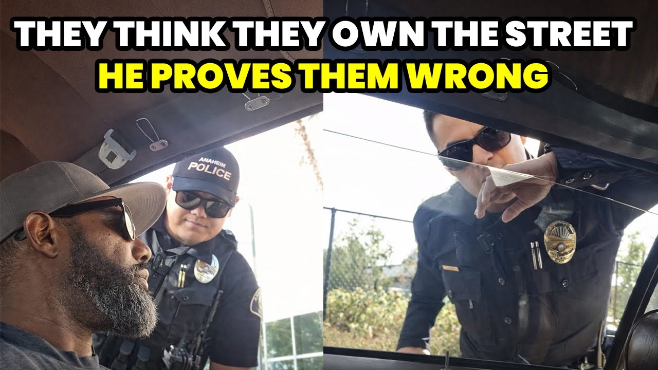 Cops Try to Intimidate While Man Stands His Ground
