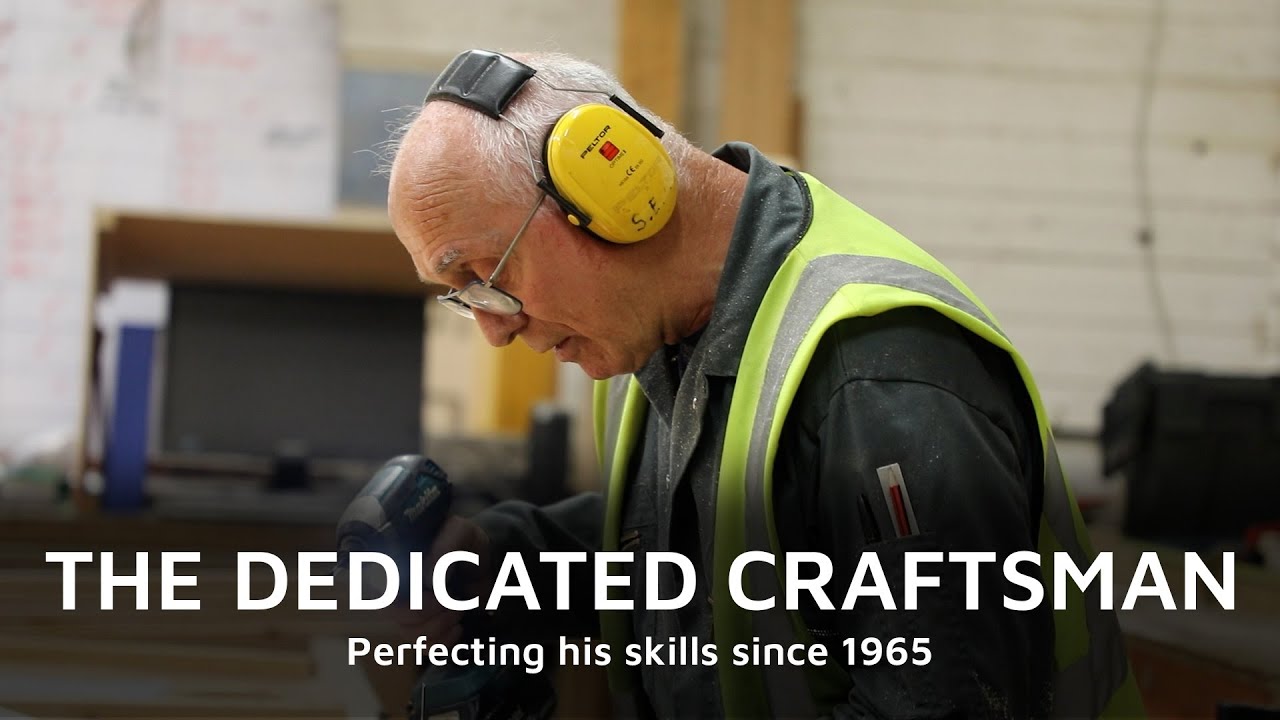 The Dedicated Craftsman - Perfecting his skills since 1965