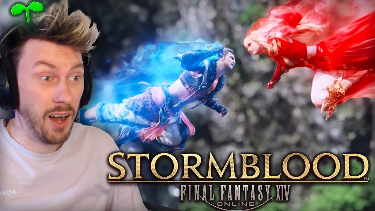 Finally reaching FFXIV Stormblood! Trailer Reaction & Welcome Party