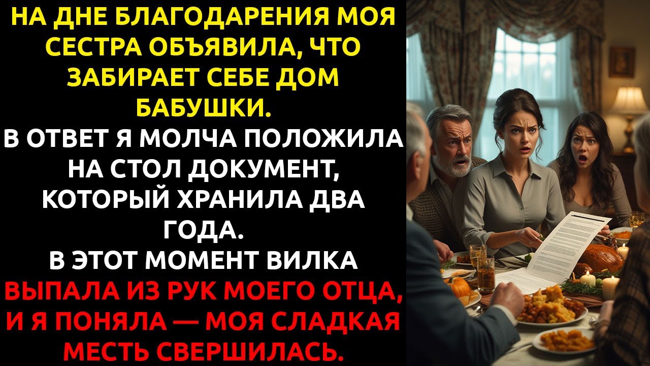 Мои родители ПОДАРИЛИ дом сестре-любимице... не зная, что он УЖЕ ДВА ГОДА МОЙ.