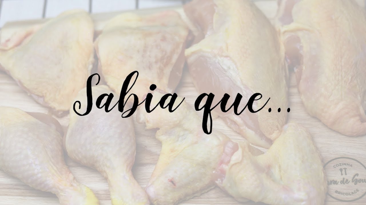 Sabia que... como desmanchar um frango