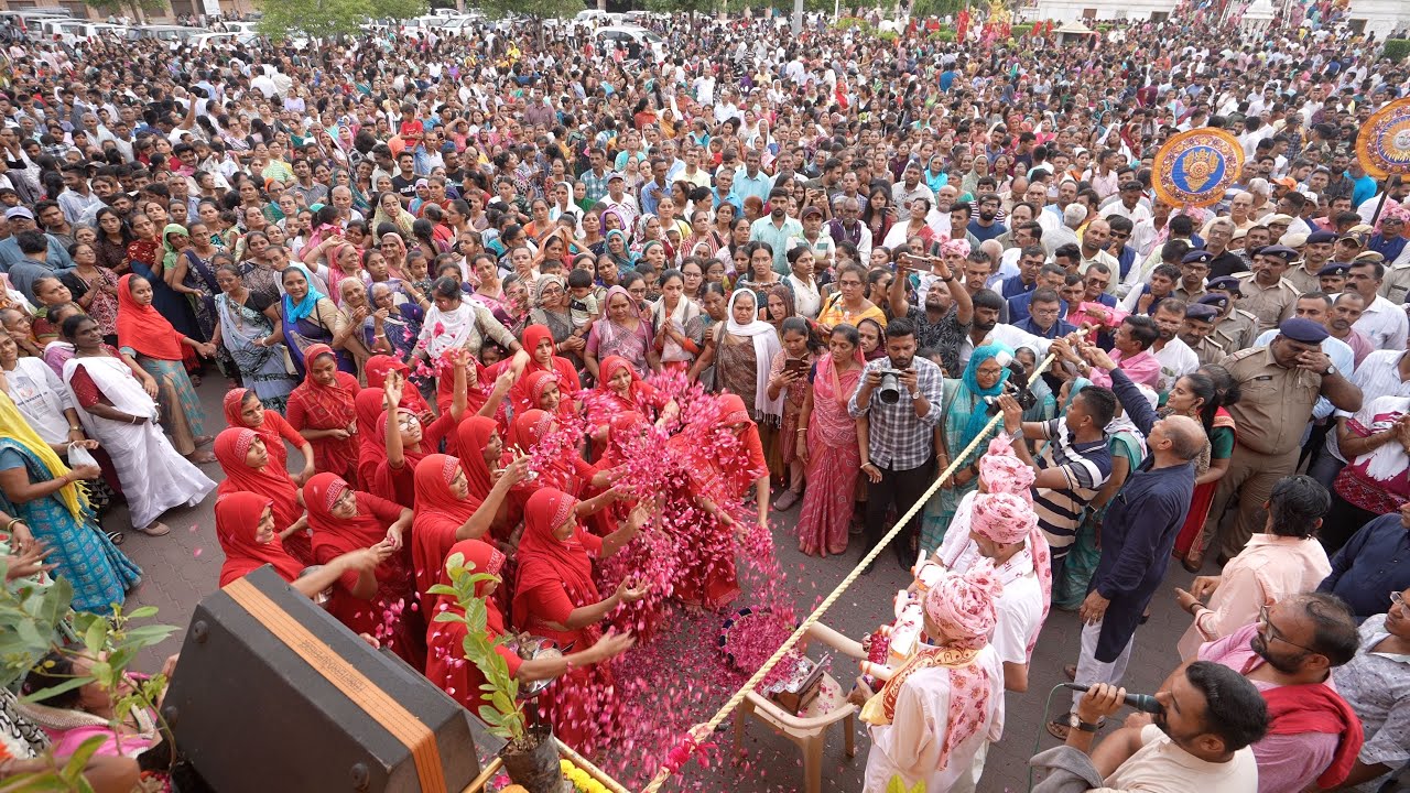 Bhuj Mandir Celebrates Rathyatra 2024 | Highlights Video 🎉🚩