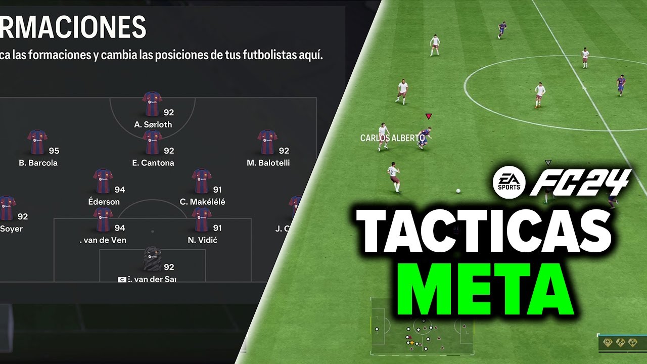 La MEJOR FORMACION para TENER UNA DEFENSA SOLIDA EA FC24✅