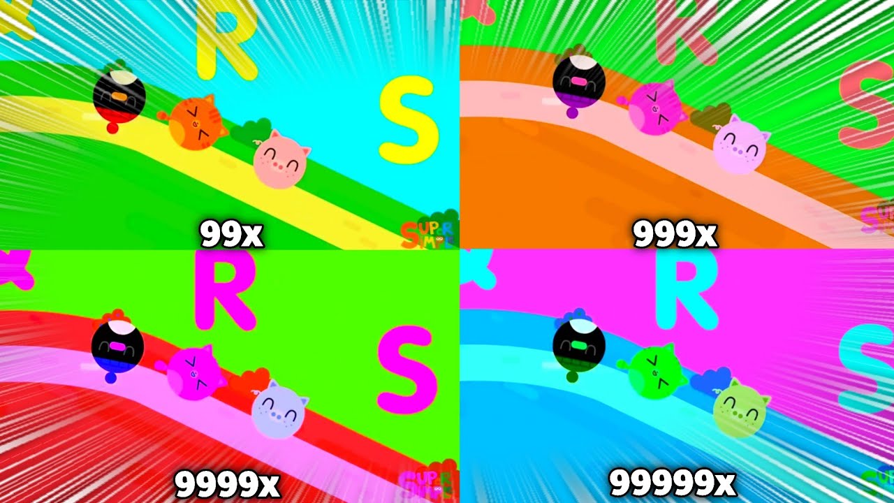 Super Simple ABCs Song Speeding Up Intro Logo at 999999x Speed Klasky Csupo Effects!