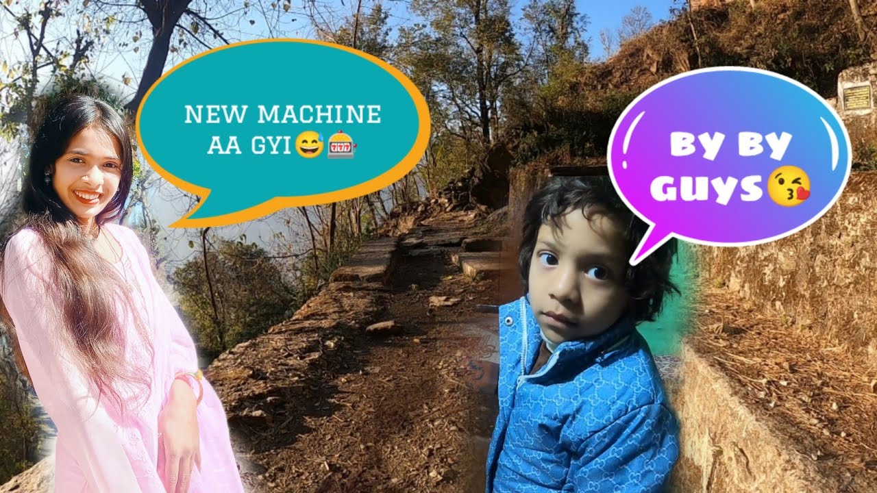 Finally🥰 नई मशीन आ गई हमारी||बेबो भी चली गई देहरादून||@AmitRawatUk13Vlog
