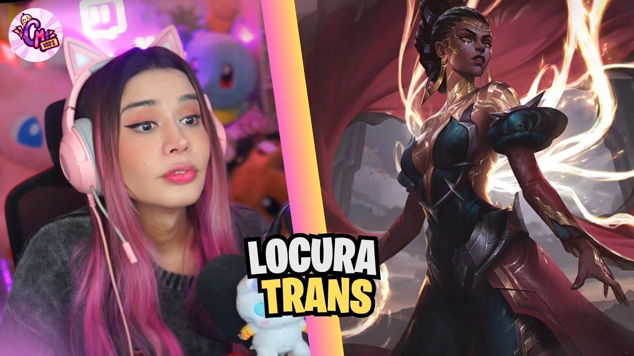LOCURA TRANS EN LOL 😱 / CRYSTAL MOLLY JUEGA LOL CON AMIGOS