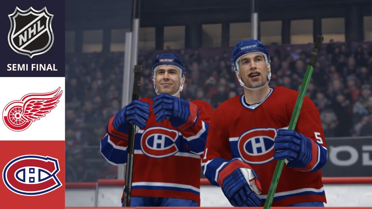 DETROIT RED WINGS x MONTREAL CANADIENS | NHL Knockout (Semi Final) 