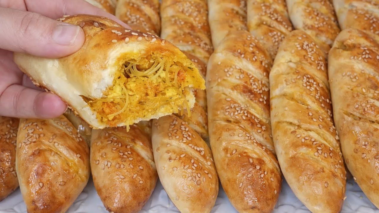 ميني باكيط بحشوة الدجاج لذيذ 😋 🔥 مناسب لمائدة رمضان المبارك جربوه غيعجبكم أكيد.
