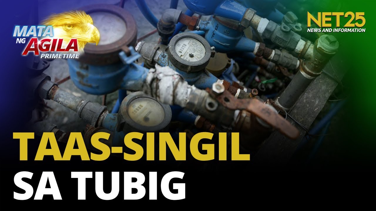 Taas-singil sa tubig sa Enero