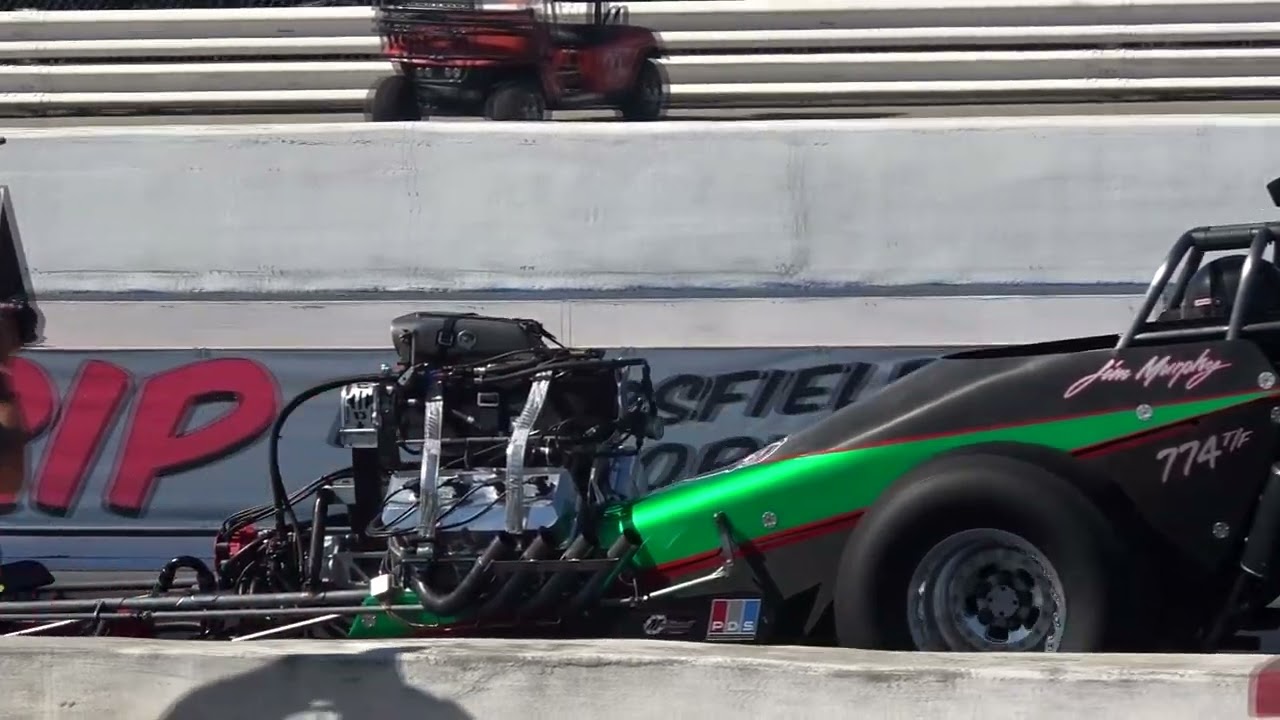 Top Fuel Dragster finals-Wally Parks Nostalgia Nationals Famoso