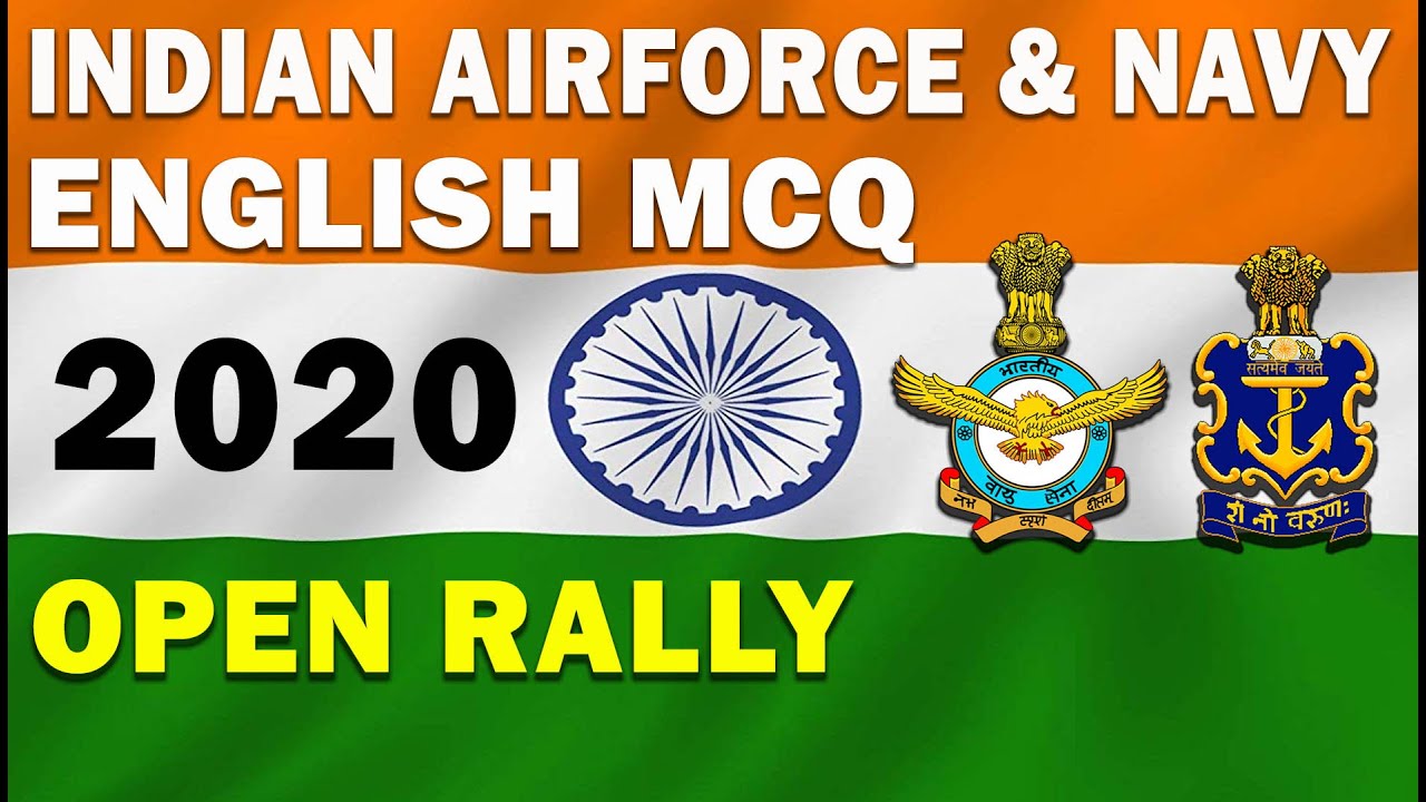 Indian Airforce & Navy - English MCQ | Open Rally 2020 | Muppadai Training Academy Vellore