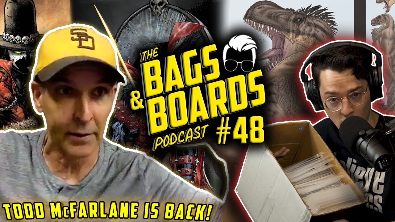 😮 Todd McFarlane is BACK to Chat Dinosaurs, CGC, Grading Comics, Inking DARK KNIGHT RETURNS & MORE!