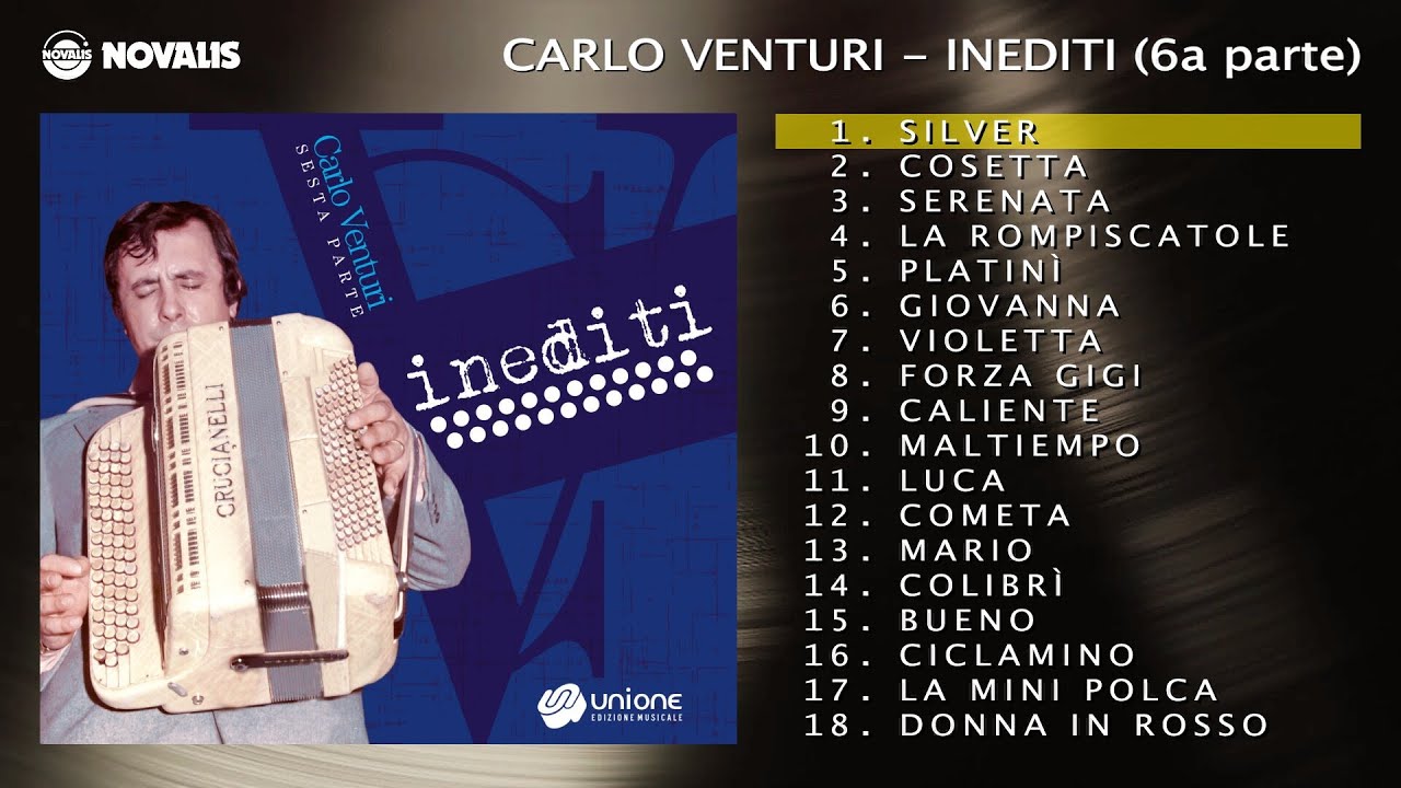 Carlo Venturi - Inediti (6a parte) ALBUM COMPLETO - Audio ufficiale
