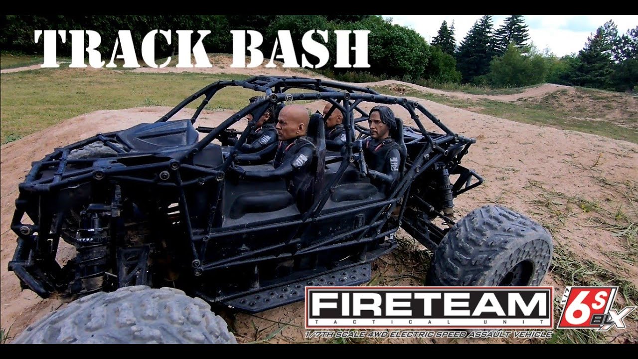 ARRMA FIRETEAM TRACK BASH SESSION