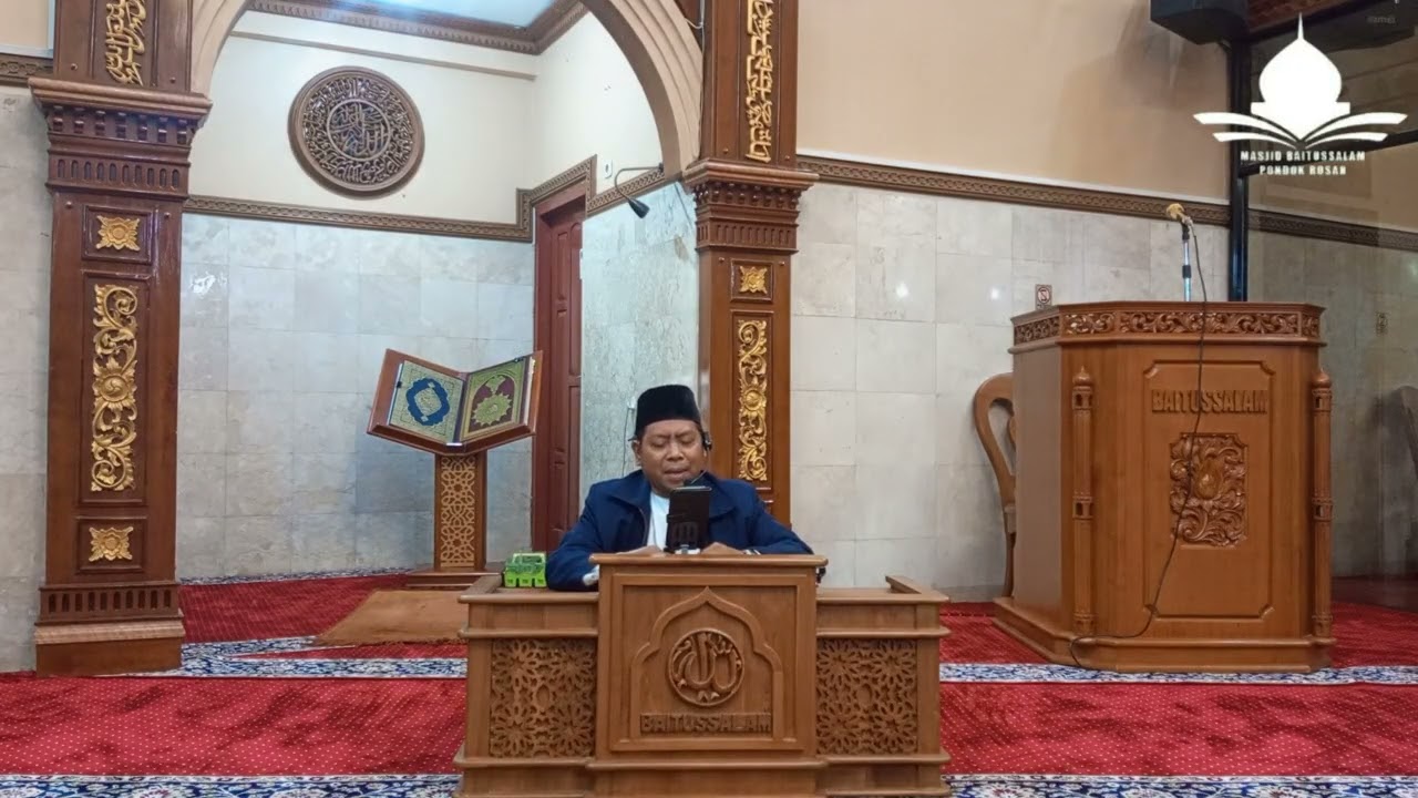 Kajian I'tikaf Malam ke 23 Ulumul Qur'an - Ust  Muhalimin Mahir, Lc., MA.