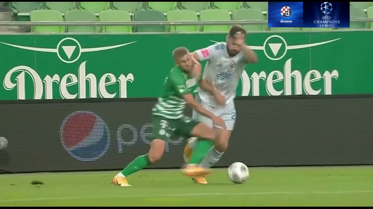 Ferencvarosi TC - GNK Dinamo Zagreb  2:1 (1:1) Full Match [3rd QR - One Match]