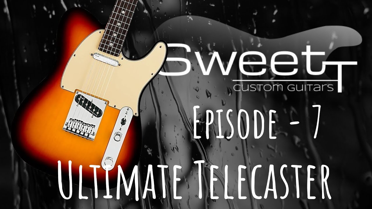 Rosewood Set Neck Telecaster Build - Episode 7 