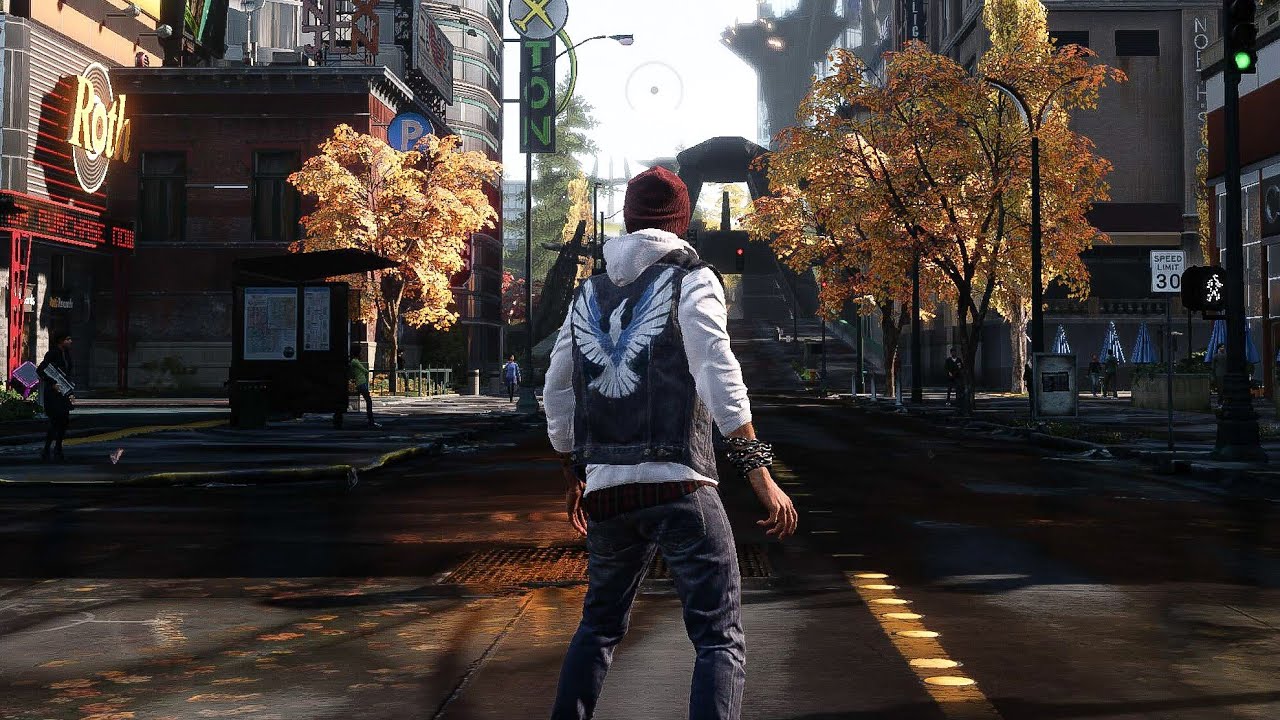 Infamous Second Son 4K 60FPS HDR Free Roam Gameplay | PS5