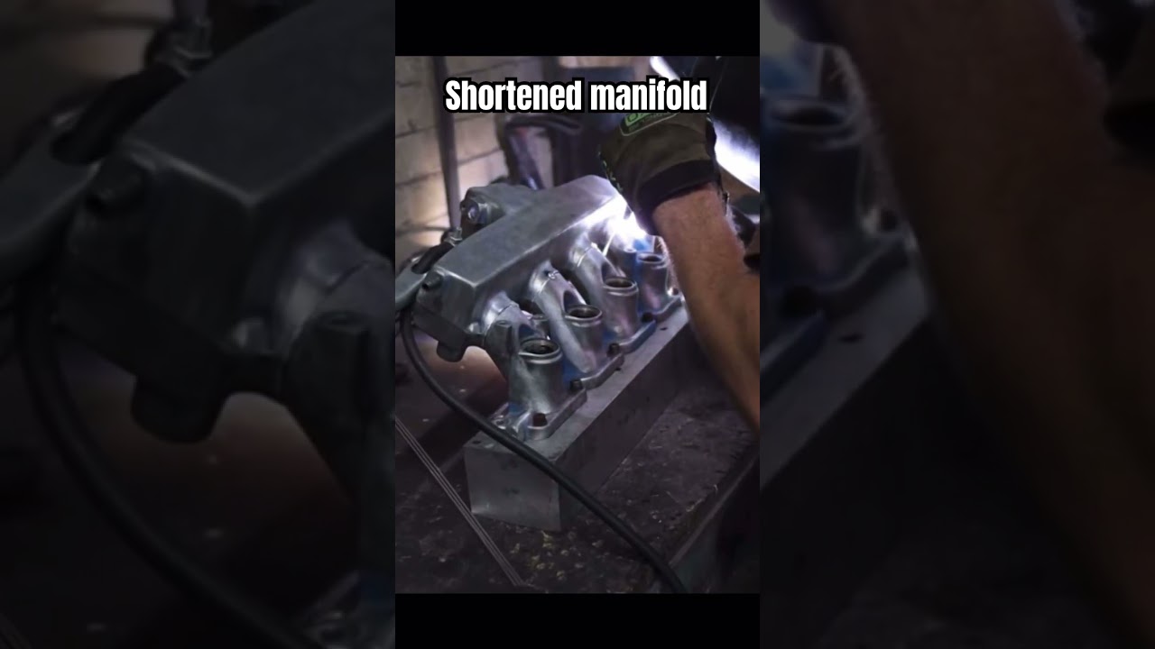 When space is crucial!!! #mini #miniaf #minicooper #mk4 #intake  #manifold #automobile #welding