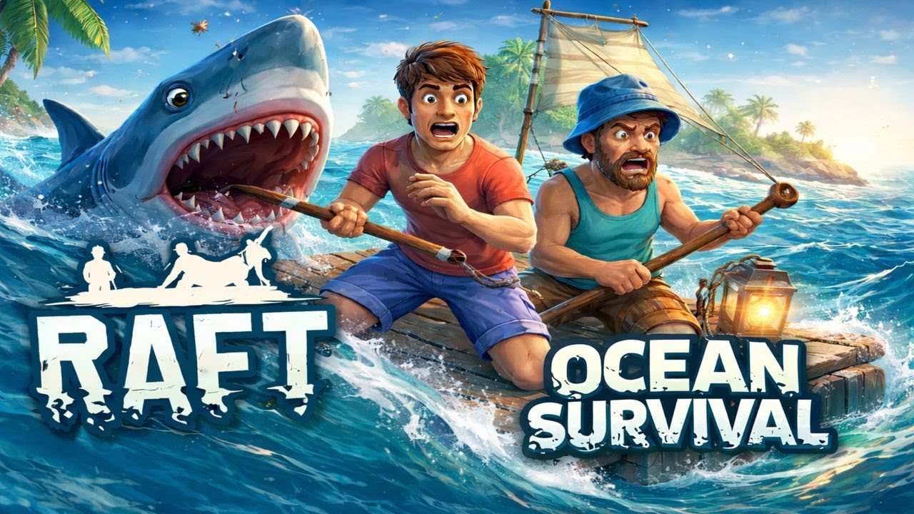 🌊 RAFT – OCEAN SURVIVAL GAMEPLAY | LIVE STREAM 🦈|DAY-2