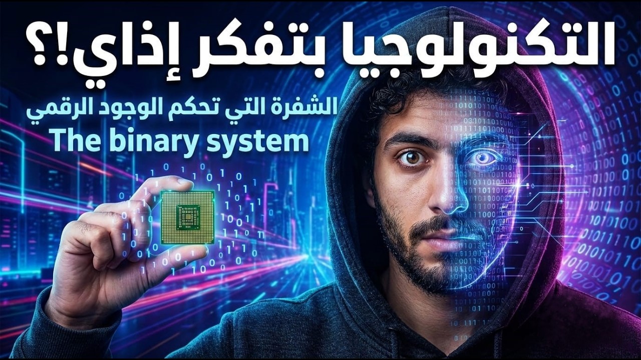 لغة الأصفار والآحاد 🧠💻 | الشفرة التي تحكم عالمنا