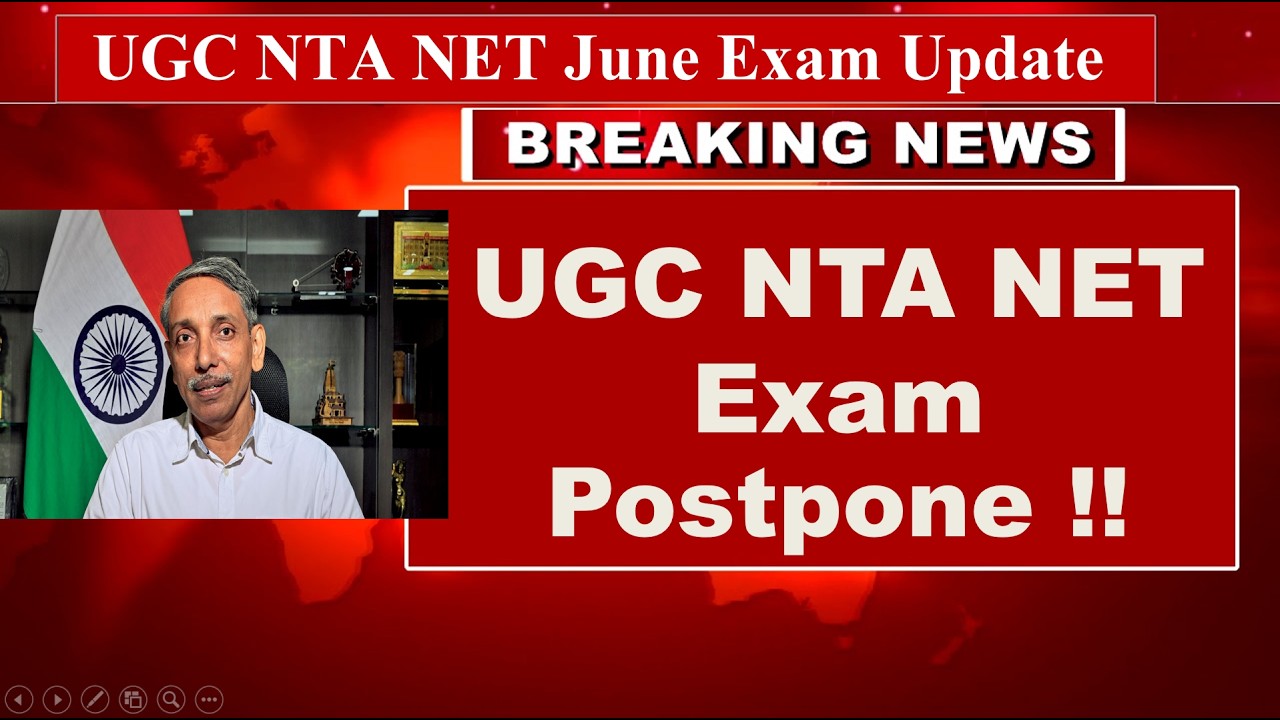 😱 UGC NET June 2026 Postpone  !!Latest Update | UGC NET June Exam Date 2026 | NTA Latest News