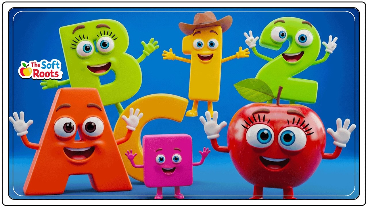 Preschool Learning activities for 3 year olds at home | Learn ABC Phonics Shapes Numbers Colors 🌈