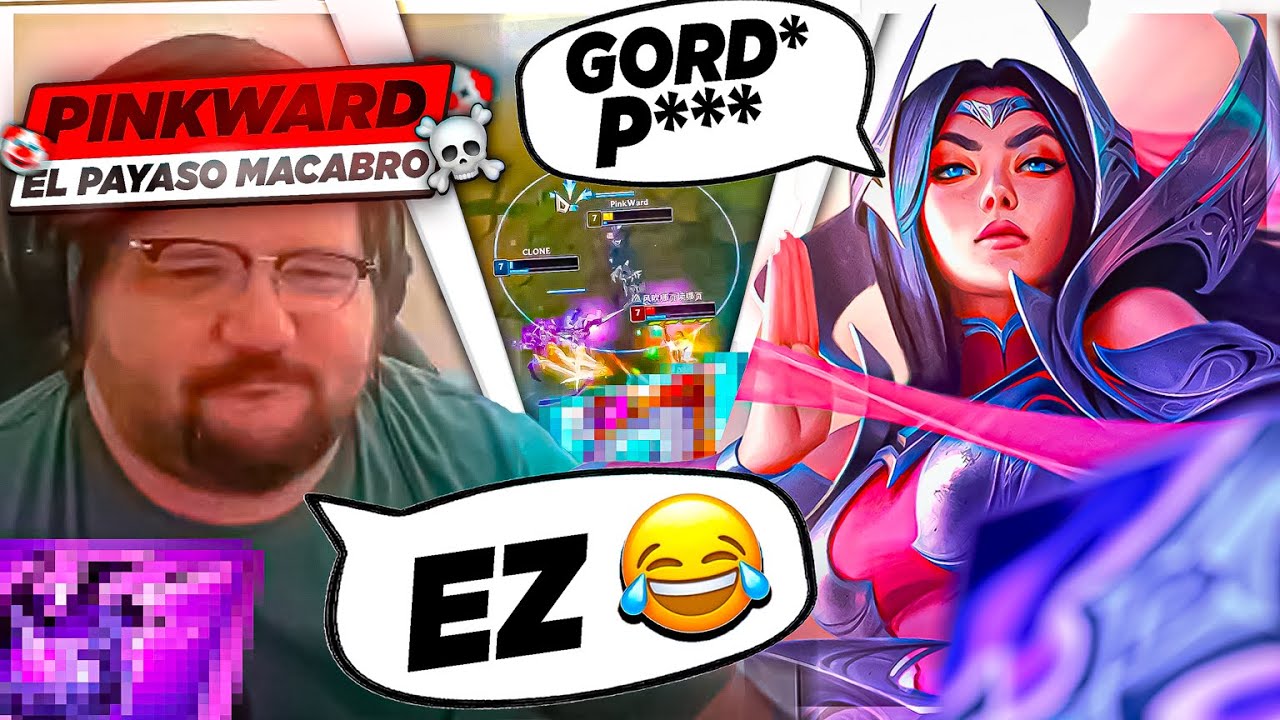 🤡 PINKWARD TILTEA A IRELIA TÓXICA LLORONA 🤣🤫 ¡EL MEJOR SHACO DEL MUNDO! 🤡