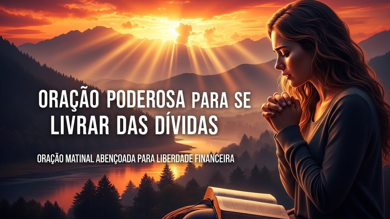 LIBERTE-SE DAS DÍVIDAS | ORAÇÃO ABENÇOADA DA MANHÃ PARA LIBERDADE FINANCEIRA