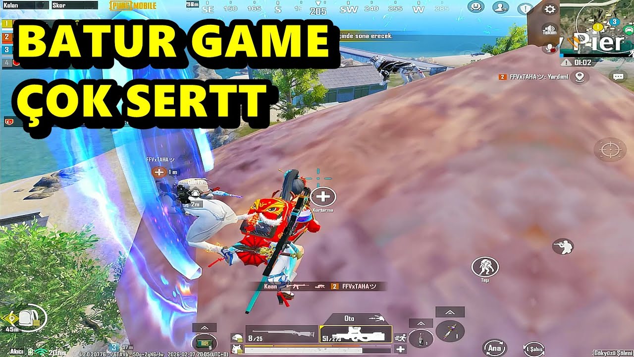 BATUR ÇOK SERTT ! PUBG MOBİLE