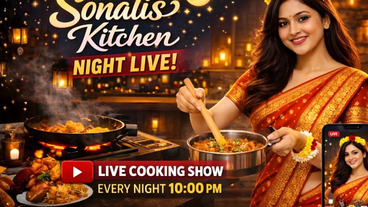 সবাই লাইভে চলে আস ❤️ ❤️ ❤️ ❤️ ❤️ ❤️ #SonalisKitchen#shortslive