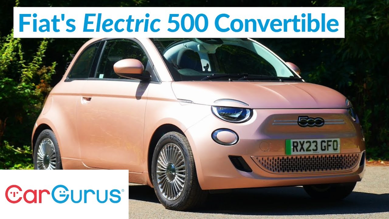 2023 Fiat 500e Convertible Review: A brilliant soft-top EV!