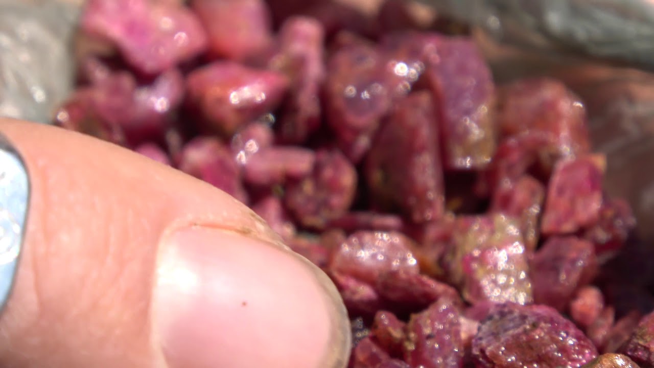 Three Ruby Mining Operations at Montepuez, Mozambique
