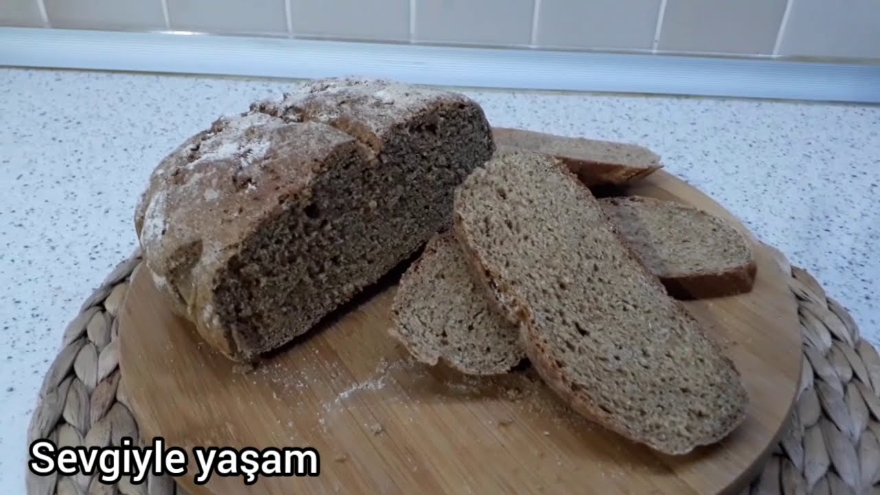 %100 Siyez Ekmeği  Nasıl Yapılır? Genetiği Değiştirilmemiş Tek Buğday