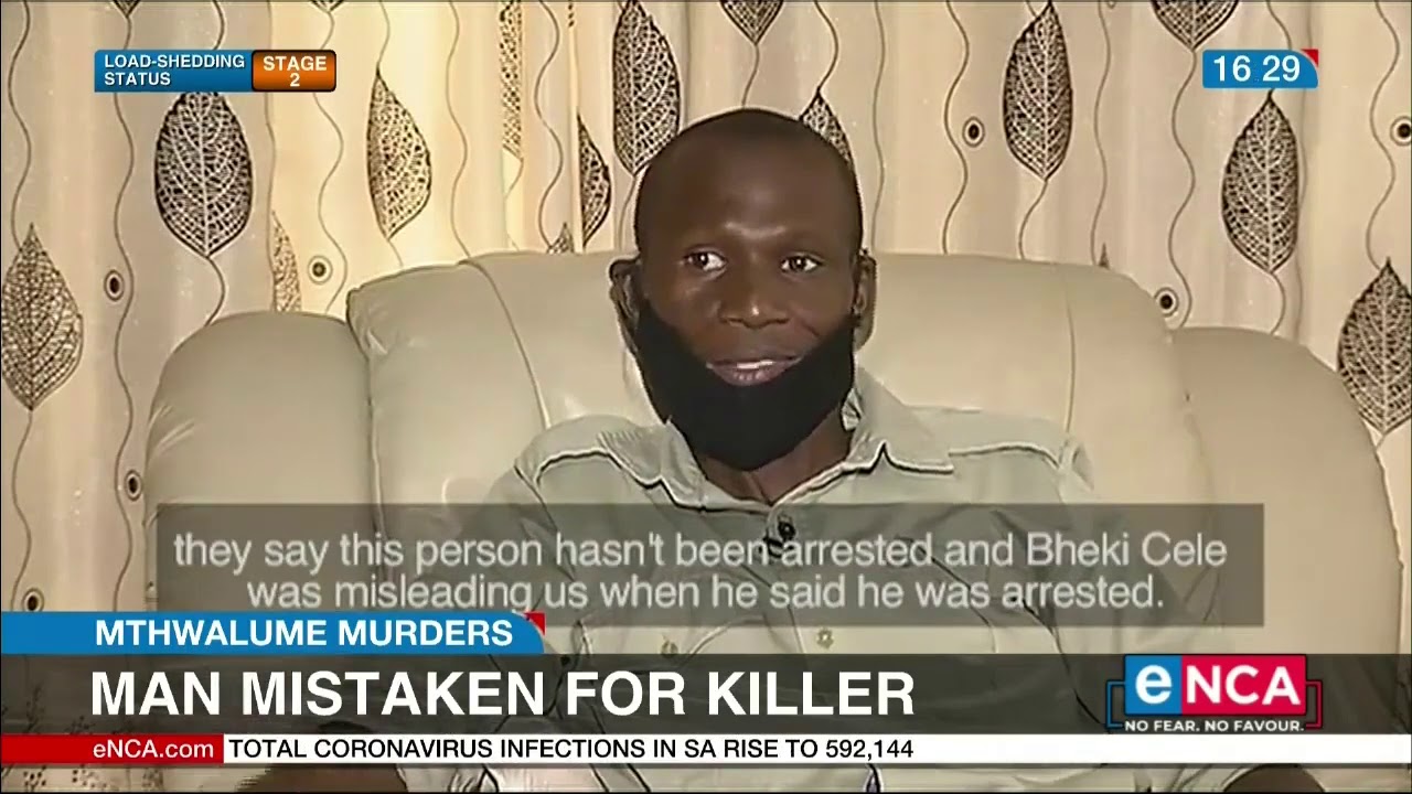 Man mistaken for suspect in Mthwalume murders