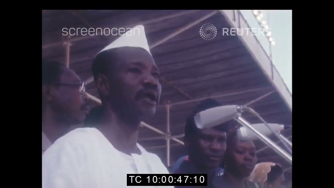 Anti-French Protest in Chad | Tombalbaye Accuses France of Interfering in his Country | July 1973