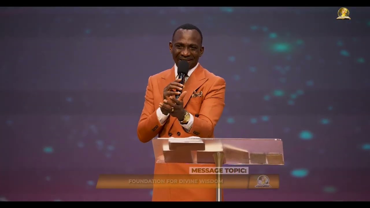 FOUNDATION FOR DIVINE WISDOM || BY DR PAUL ENENCHE